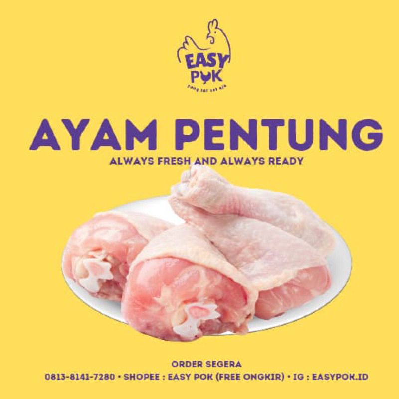 

AYAM PAHA ATAS / PENTUNG / DRUMSTICK