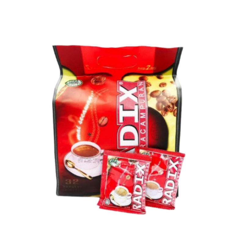 

Kopi Radix HPA Per Pouch | Kopi Ginseng Menambah Stamina Tubuh | Radix Premix Coffee