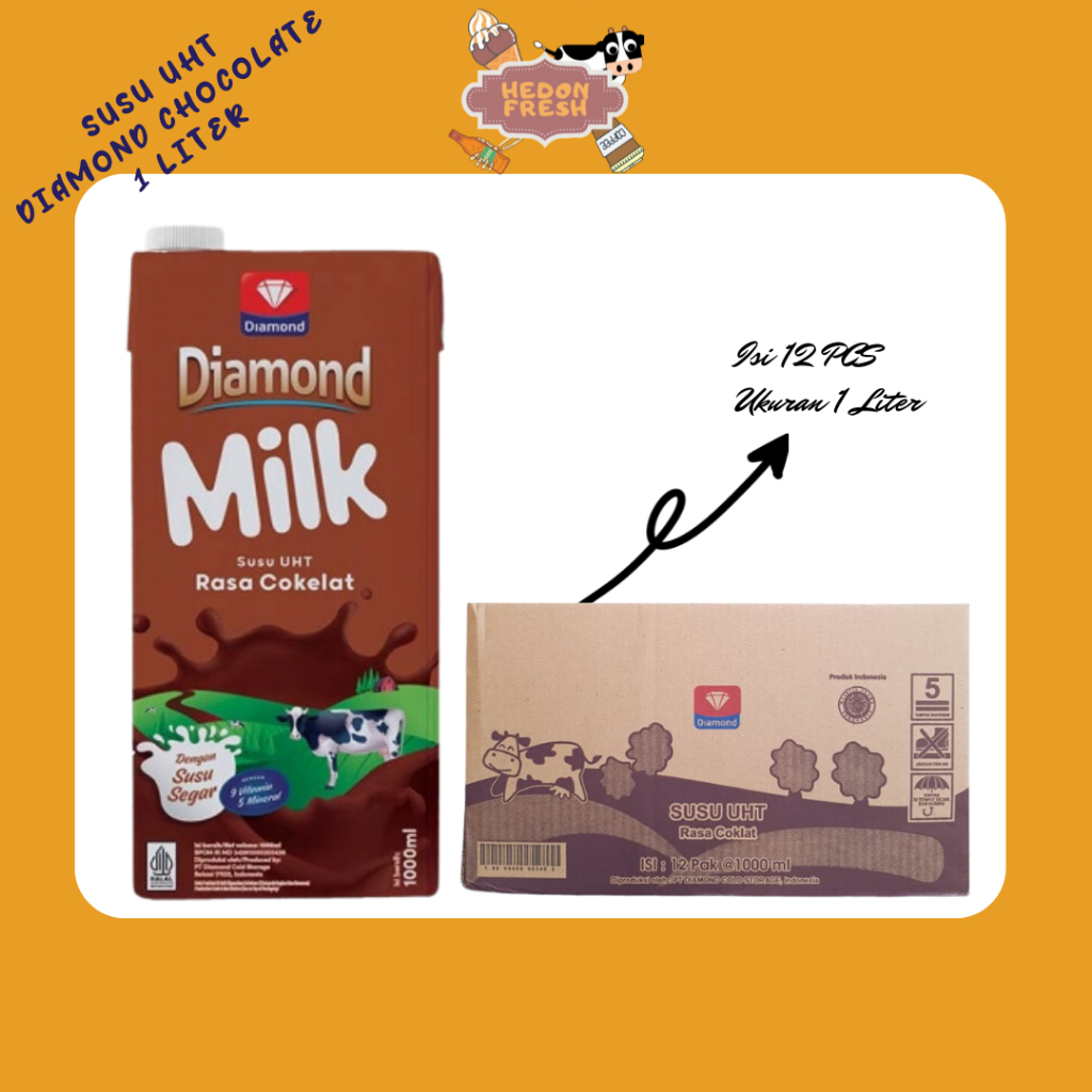 

Susu UHT Diamond Chocolate 1 Liter