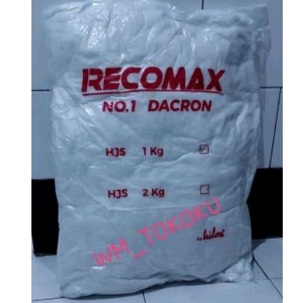 DAKRON 1KG HILLON RECOMAX/ DAKRON UNTUK ISI BANTAL GULING