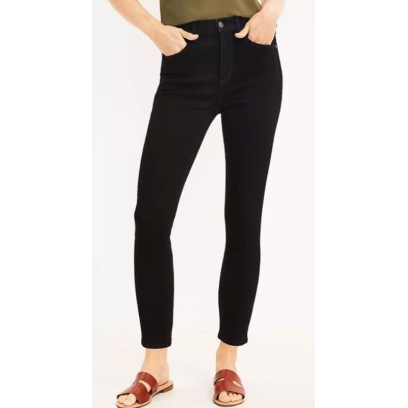 CELANA SKINNY JEANS LOFT Hitam