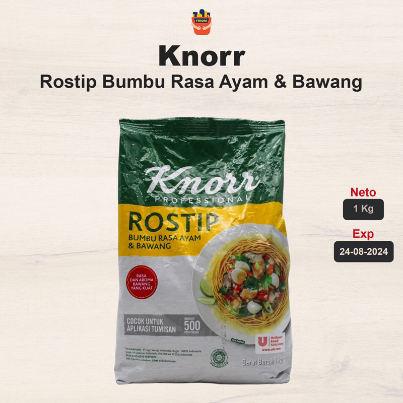 

Knorr Rostip Bumbu Rasa Ayam Dan Bawang 1 Kg - Cocok Untuk Masakan Tumisan Bahan Penyedap