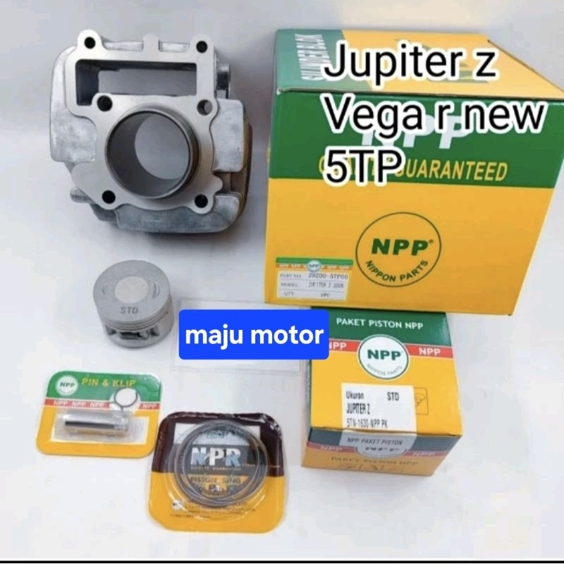 Blok Seher Boring Cylinder set plus piston kit Jupiter Z Vega R New Jupiter Z Burhan 5TP Original NP