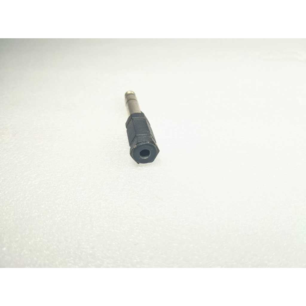 konverter jack 3,5 mm jack hp to toa stereo bahan plastic