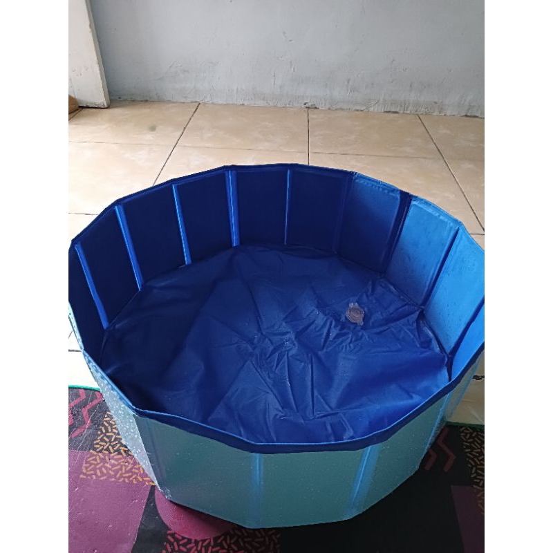 kolam renang lipet anak ukuran 60x20 (preloved masih bagus)