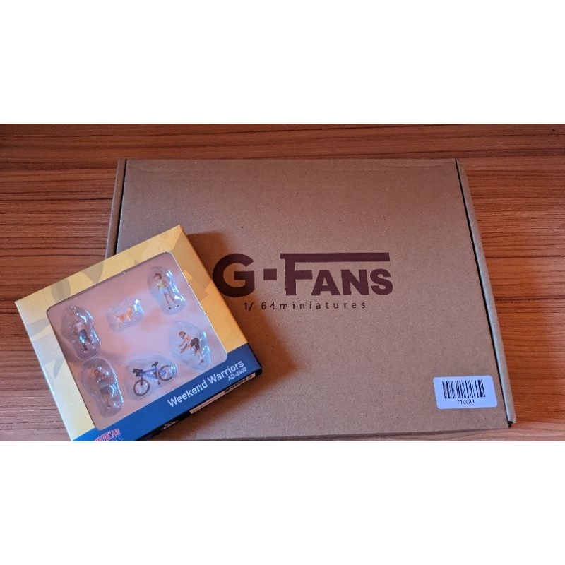 G Fans Models Diorama Mc Donald's with figure