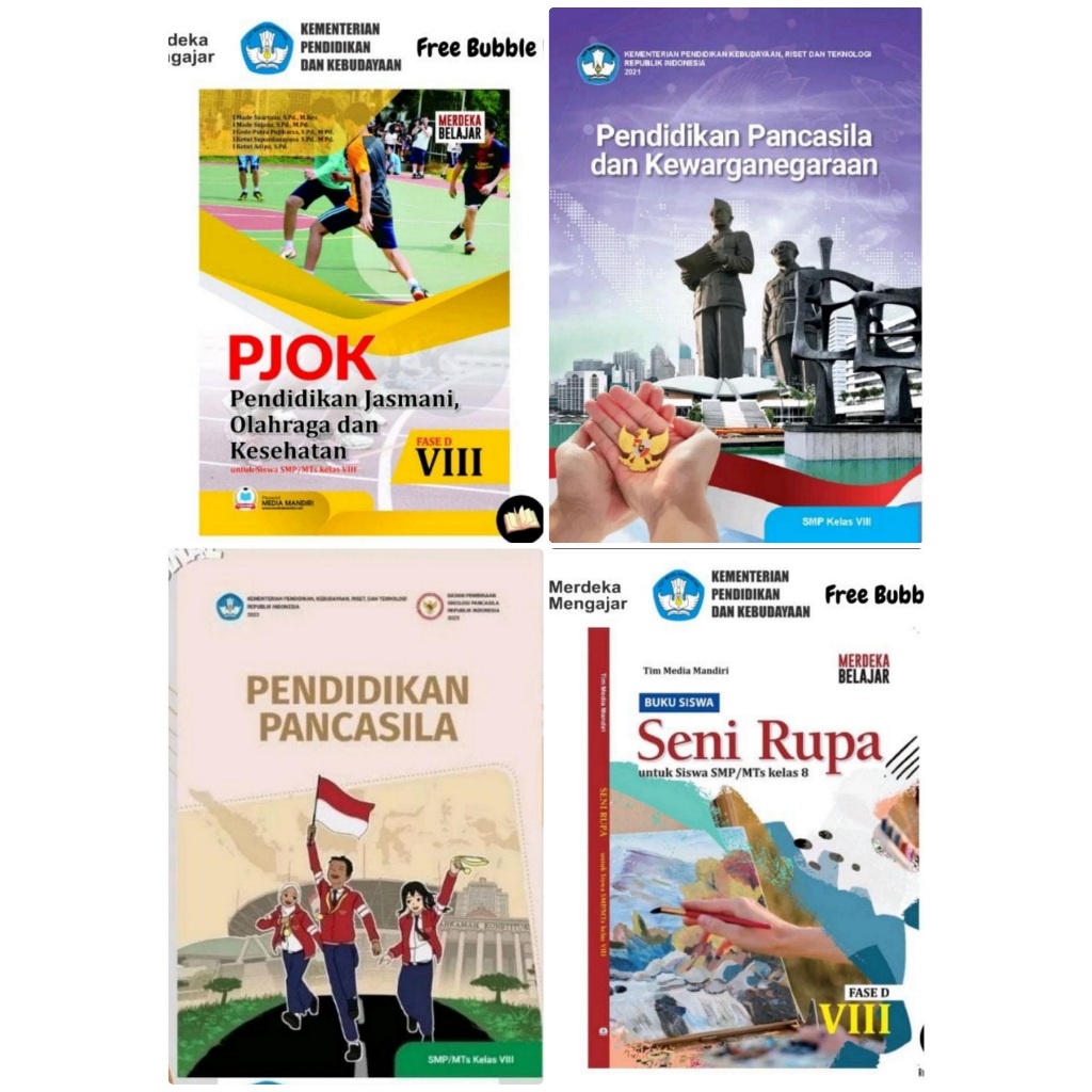 

BUKU PAKET SMP KELAS 8 KURIKULUM MERDEKA PENERBIT KEMENDIKBUD