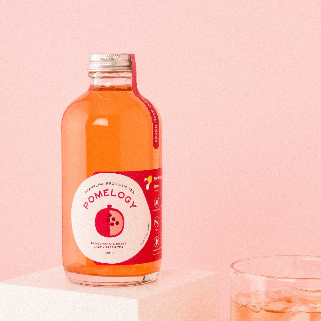 

Pomelogy - Pomegranate Sweet Leaf + Green Tea Kombucha by Seven 280ml