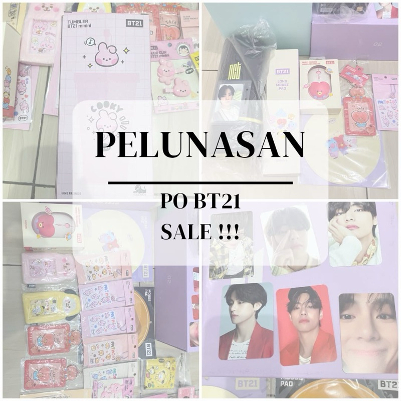 

[PELUNASAN] BT21 SALE KOREA