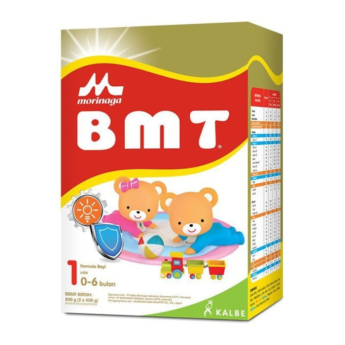 Morinaga BMT & ChilMil Susu Formula Bayi (0-6 & 6-12 bln) 800gr