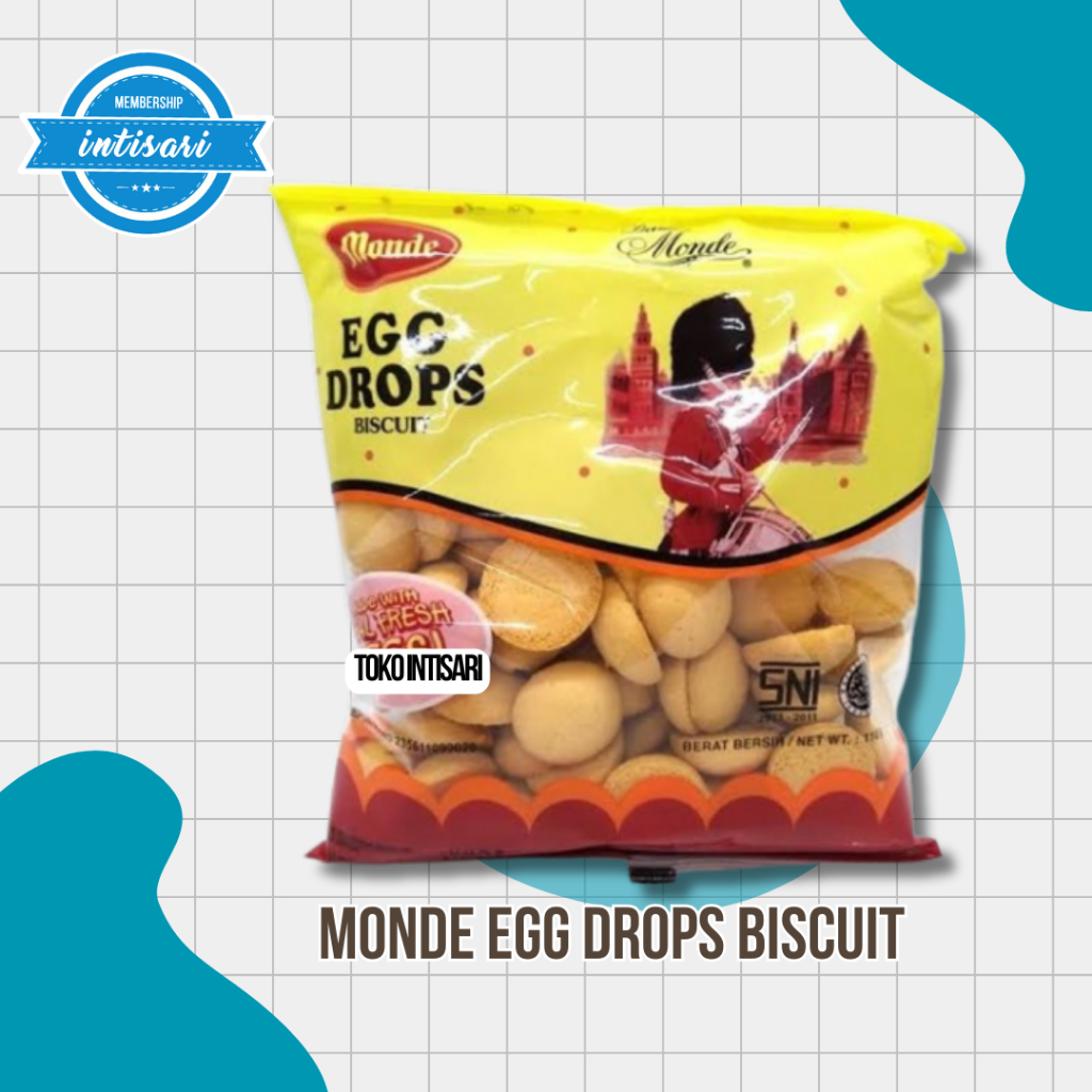 

Monde Egg Drops Biscuit (PCS)