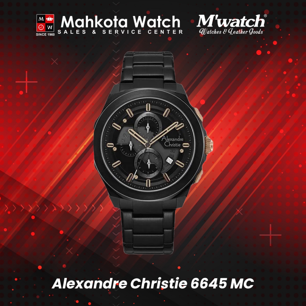 JAM TANGAN PRIA ALEXANDRE CHRISTIE 6645MC ORIGINAL