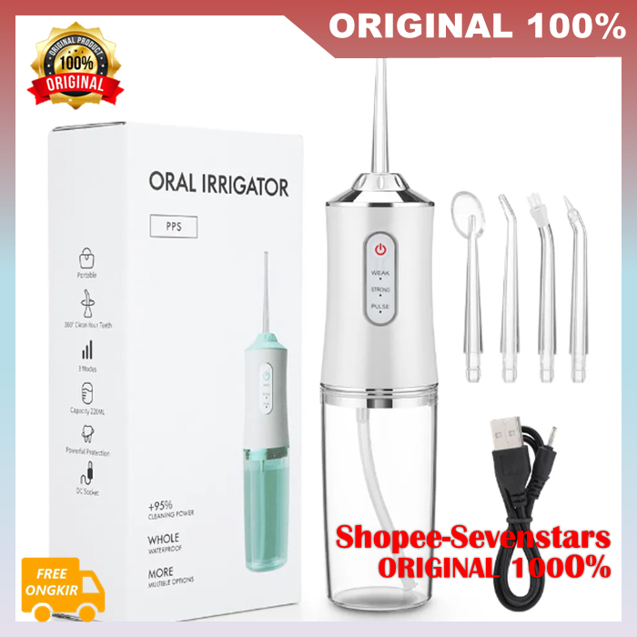 Alat Pembersih Gigi Flushing Portable 360 100% ORIGINAL
