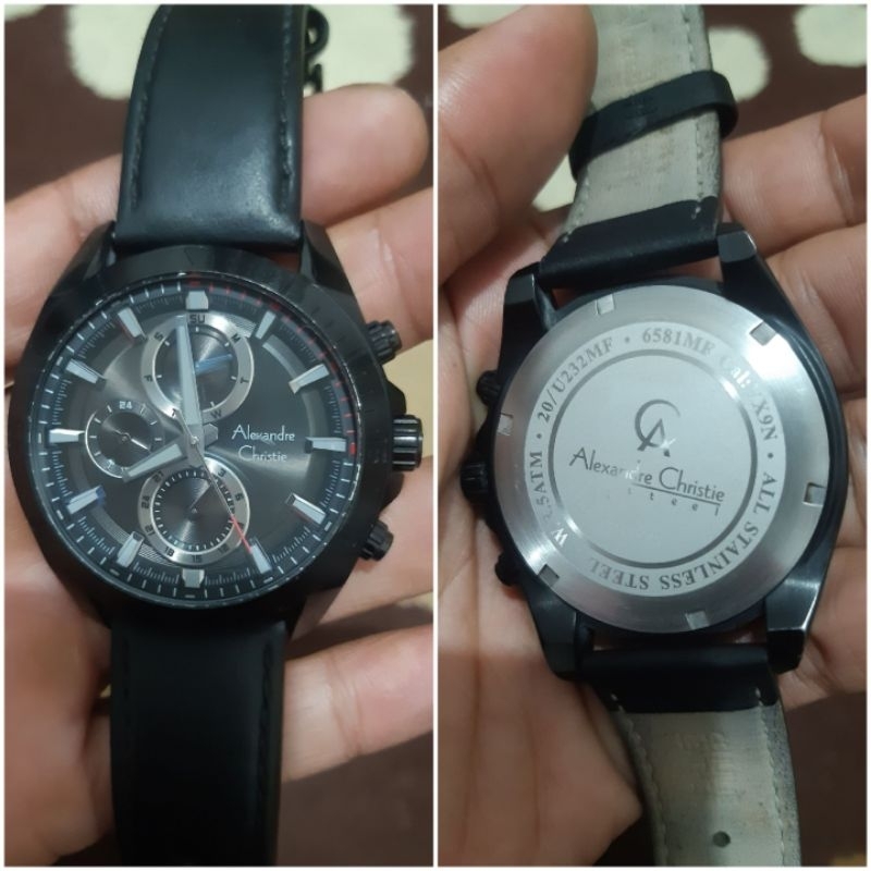 paket 2 jam tangan AC 8426MD + 6581MF