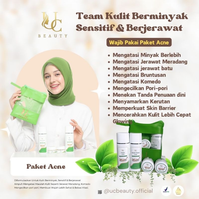 Skincare UC Beauty BPOM Original Best seller Terlaris Terbaik Termurah