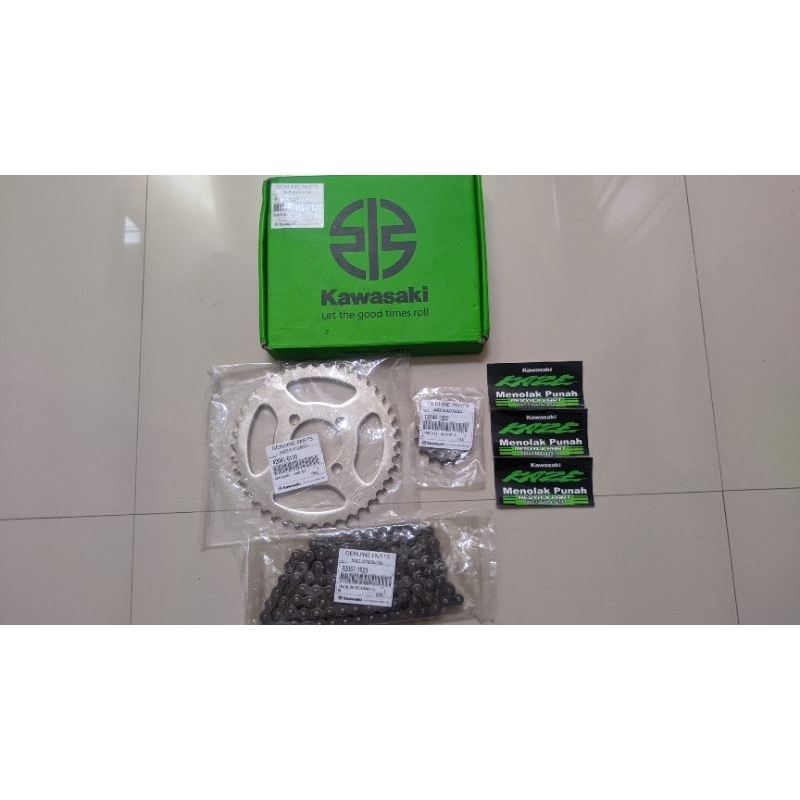 P1005.0001/CHAINKIT KAZE / GEARSET KAWASAKI KAZE R KAZE ORIGINAL ASLI