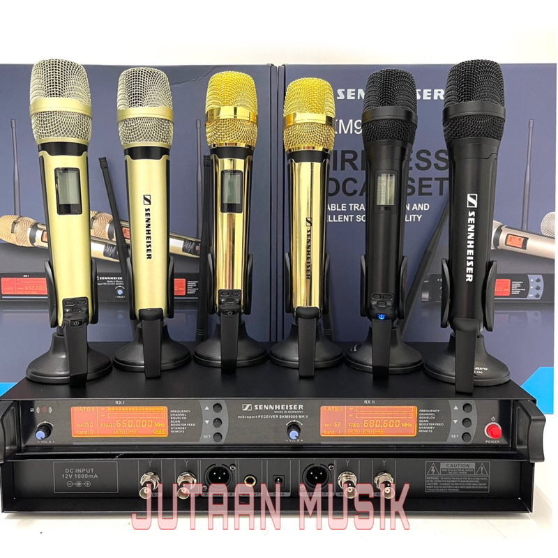 Mic Wireless Sennheiser SKM 9000 sennheiser Skm9000 (BISA COD)