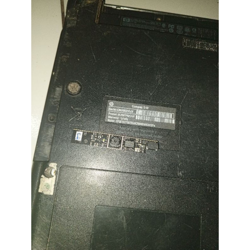 kamera laptop hp Compaq 510 ori