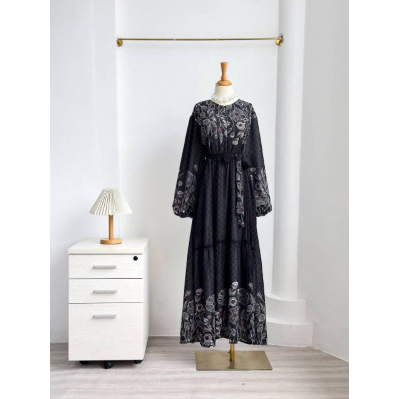 LAVANI DRESS bahan Ceruty with furing