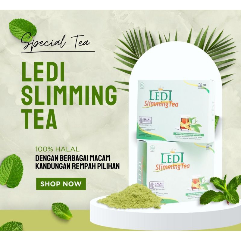 

(RL) Ledi Slimming Tea Minuman Diet Teh Herbal Alami