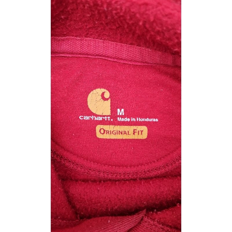 hoodie carhart spell out