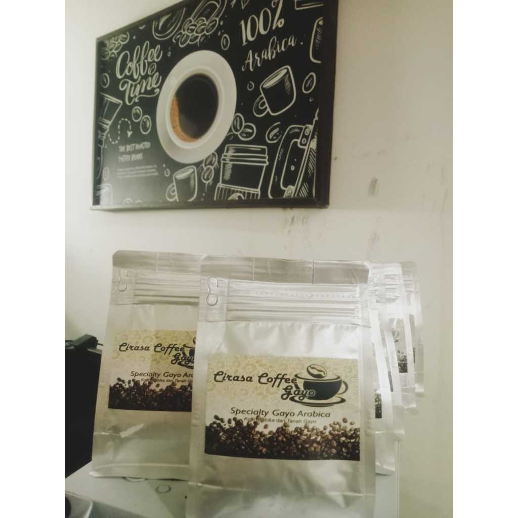 

Kopi Gayo Arabica Giling Halus 100 gram