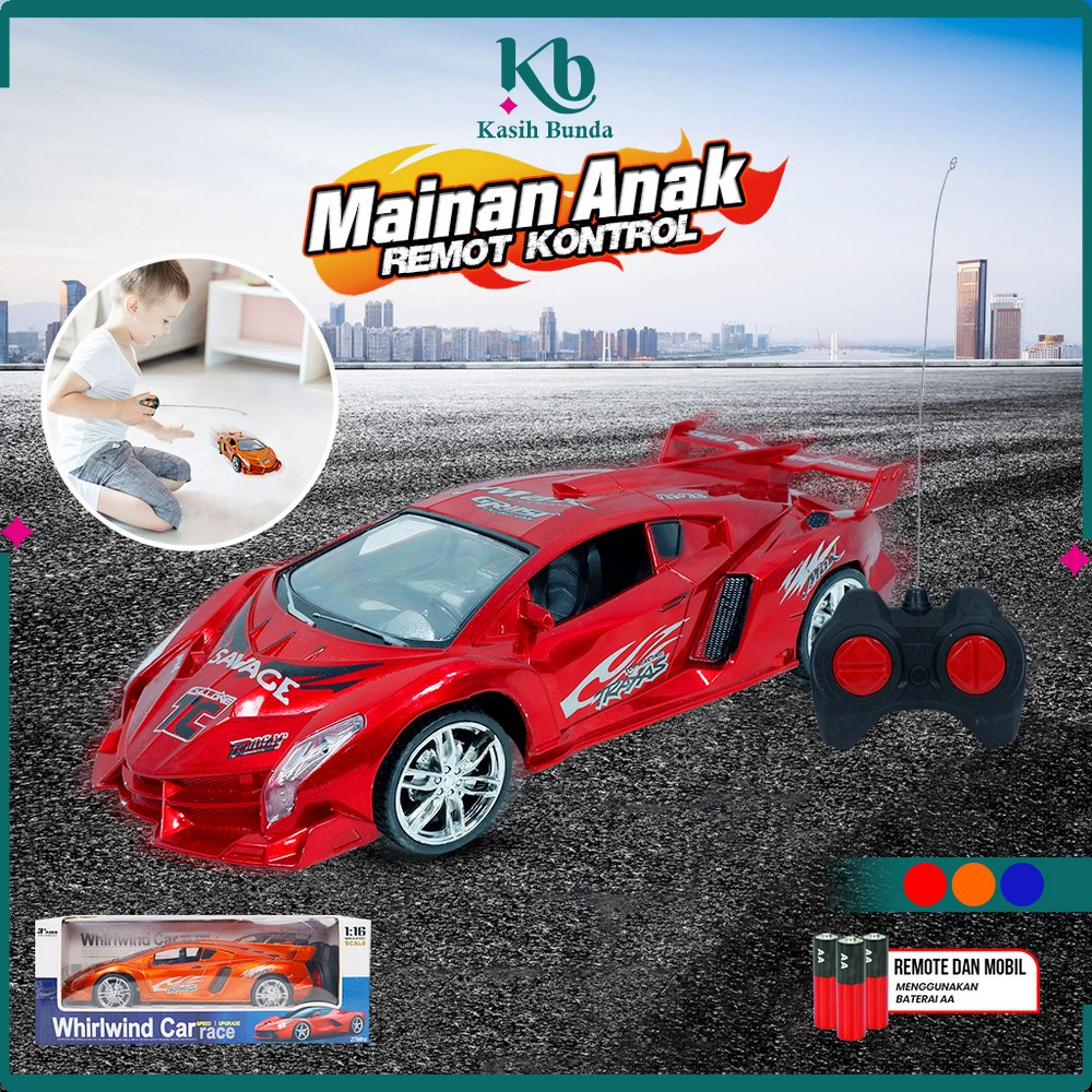 Mainan Mobil Mobilan Remot Kontrol / Mobil Remot Modern Remot Radio Kontrol RC / Mainan Anak Cowok B