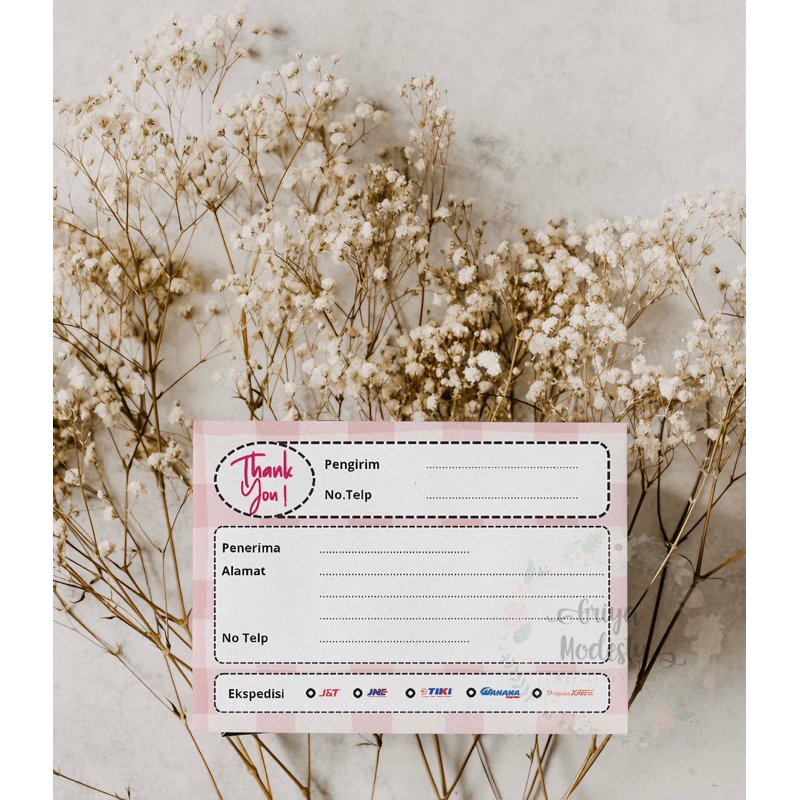 

Label/Sticker Pengiriman Olshop - A1