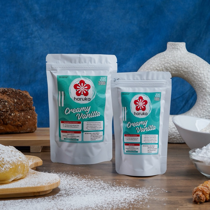 

Haruka Creamy Vanilla | Bahan Tambahan Pangan Kue & Roti