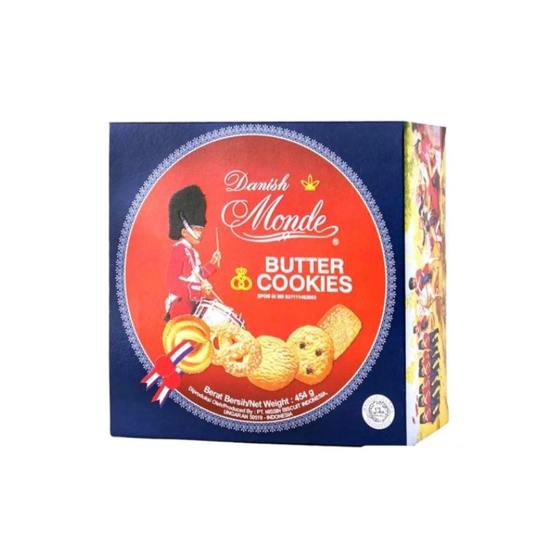 

Monde Biscuit Butter Cookies 454gt kaleng