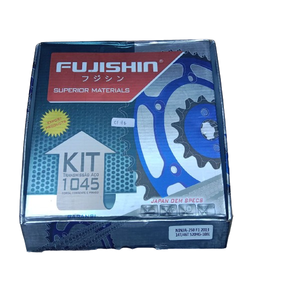 Girset gearset gear gir set Ninja 250 FI 2013 FUJISHIN