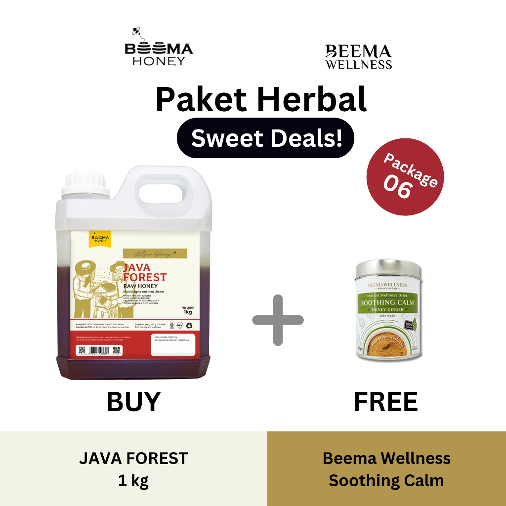 

PAKET HERBAL SWEET DEAL - IMMUNE BOOSTER PACKAGE 6