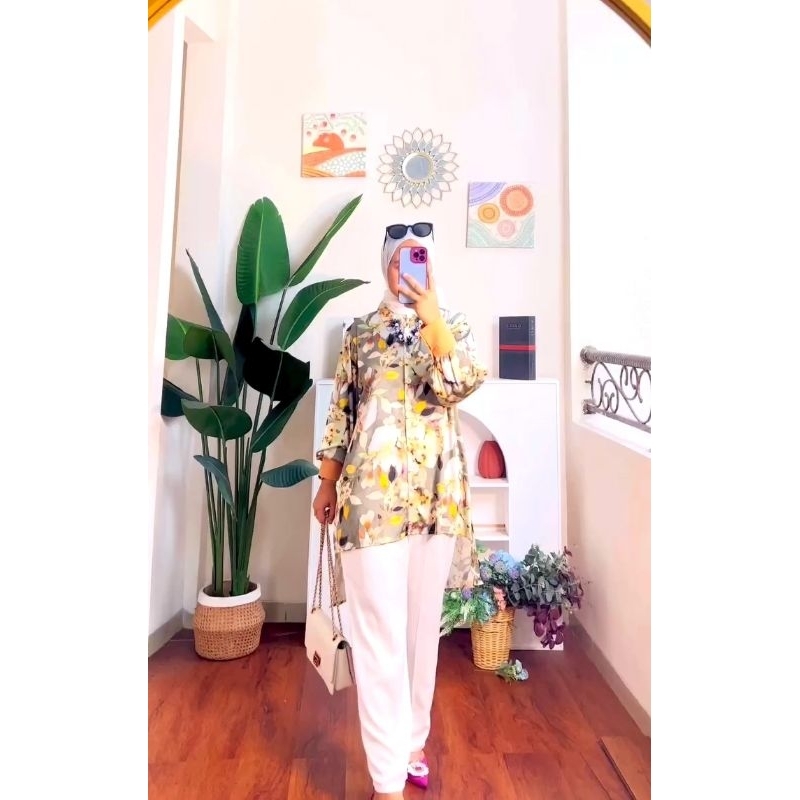 BLOUSE DIOR SILK BY SHADYTREE