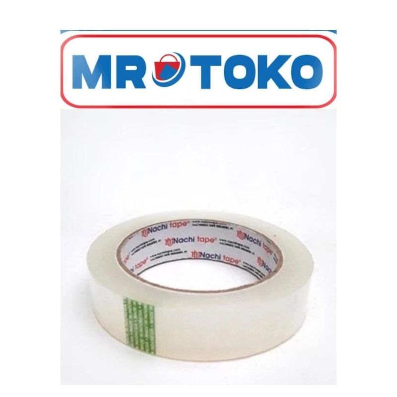 

Lakban Isolasi Tape Bening Nachi 1" x 100 yard