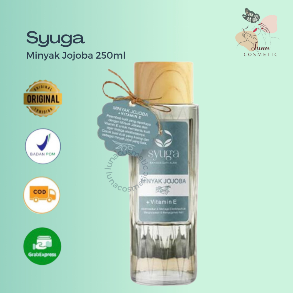

Syuga Minyak Jojoba oil With Vitamin E 250ml