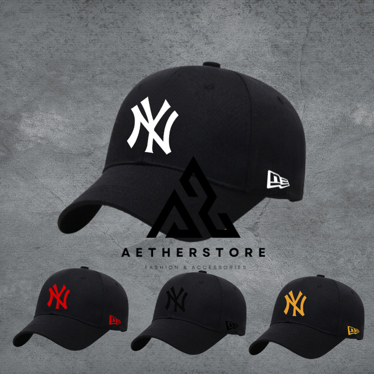 Topi Baseball Sablon Motif NY Dewasa Laki-laki Perempuan Korean Style | Baseball Dewasa NY Unisex