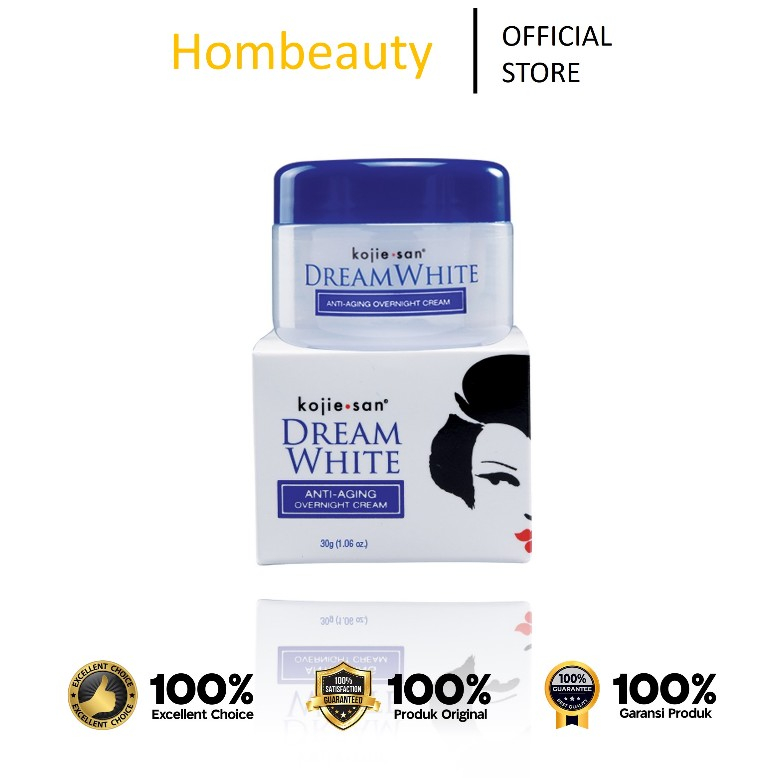 KOJIE SAN Dreamwhite Anti Aging Face Cream Over Night 30g