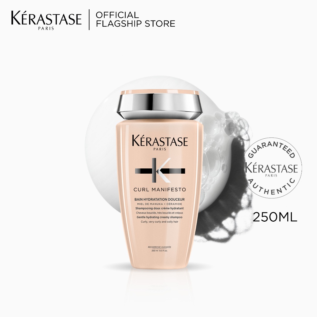 Kerastase Bain Curl Manifesto 200ml Shampoo for Curly Hair - Shampoo untuk Rambut Keriting - Mengand