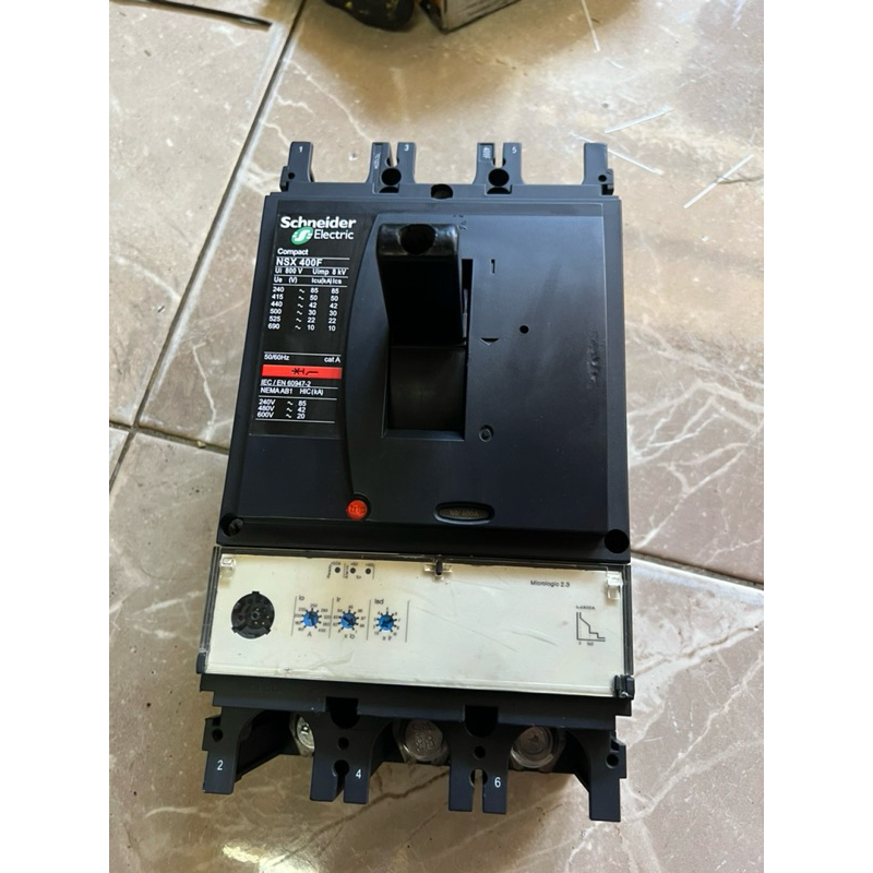 mccb nsx 400A/630A schneider 3p