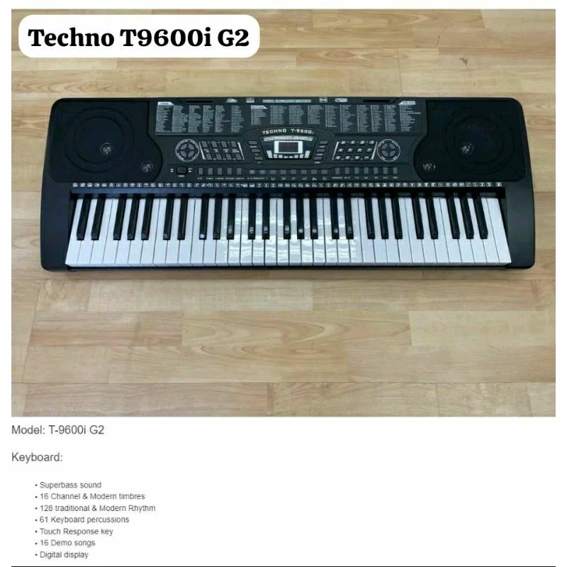 Keyboard Techno T 9600i G2