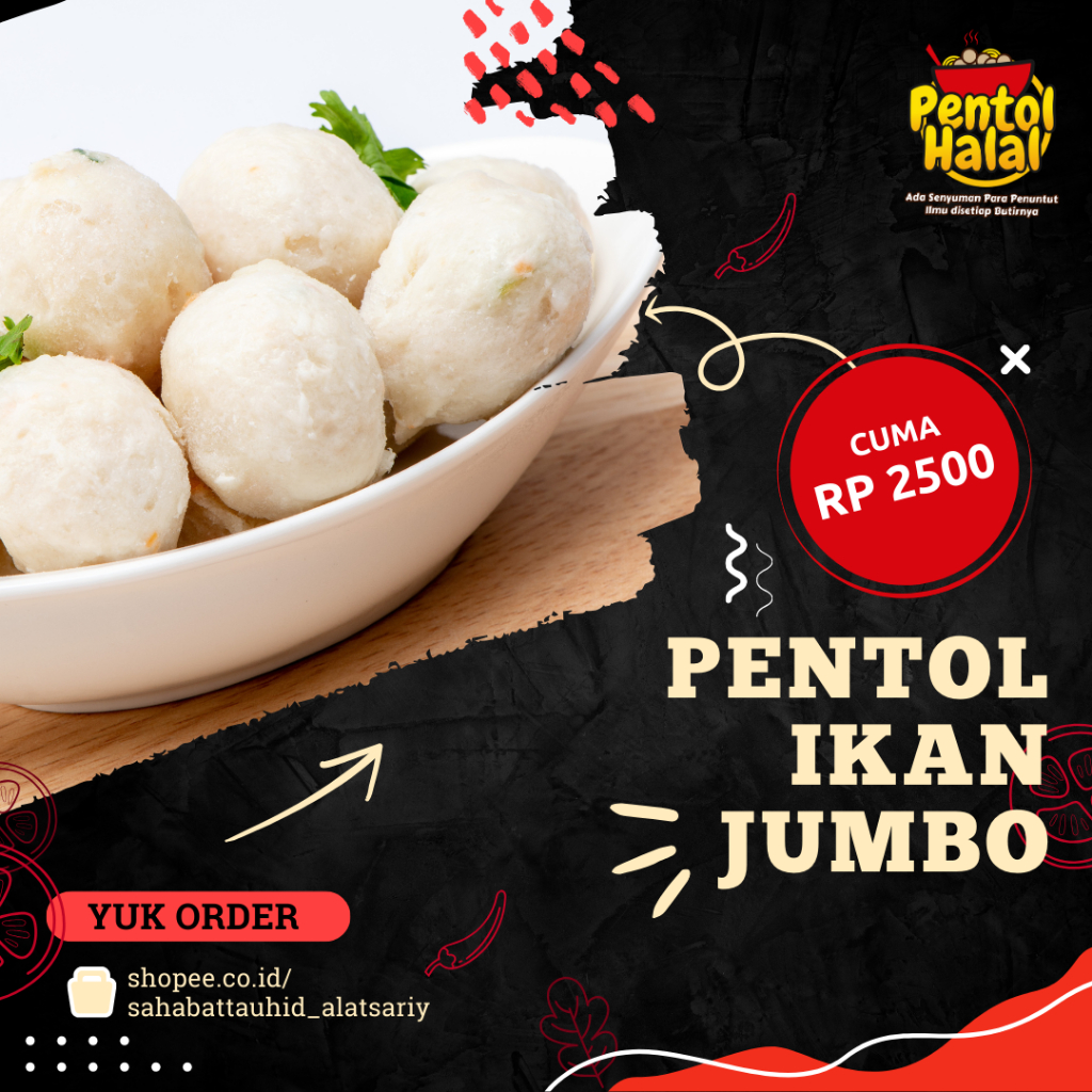 

PENTOL HALAL | PENTOLHALAL | PENTOL ORI | PENTOL IKAN | PENTOL SIOMAY | PENTOL TAHU | PENTOL TETELAN | PENTOL UDANG | PENTOL URAT | BAKSO | BASO