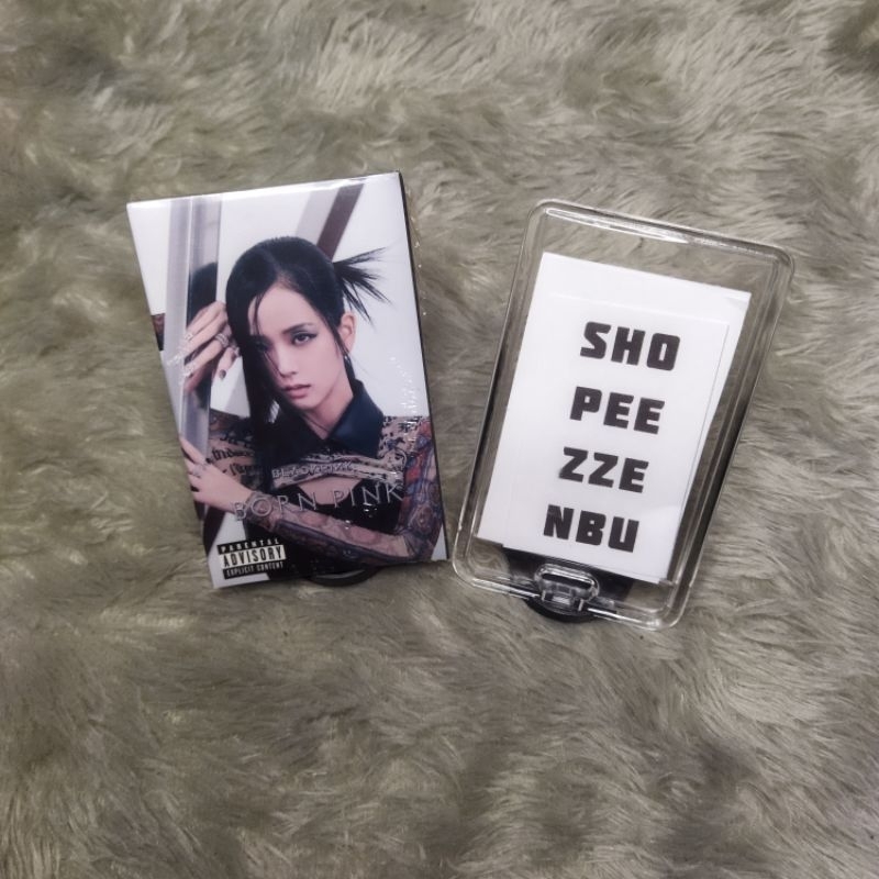 BLACKPINK BORN PINK Jisoo ver clear case cassette album sealed