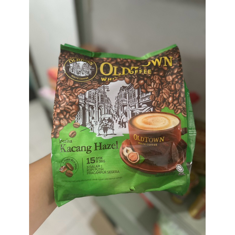 

old town white coffee hazelnut