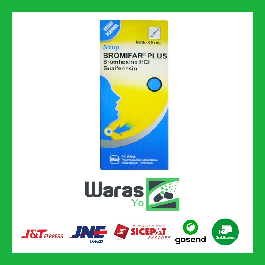 [WS] Bromifar Plus Sirup 60 ML - Sirup Obat Batuk [IFARS]