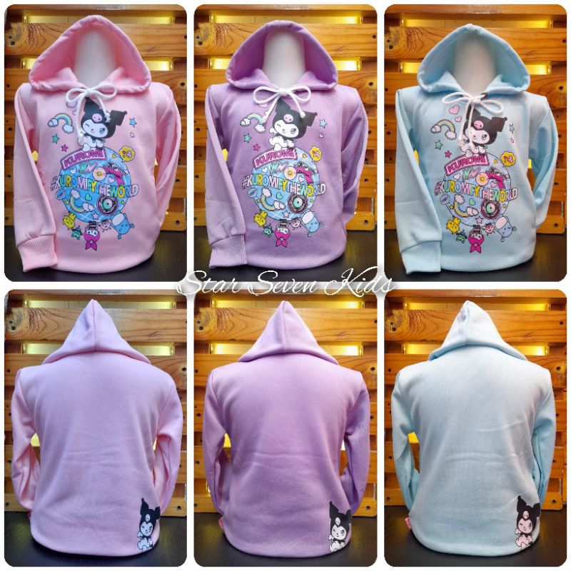 Sweater Anak Perempuan Kuromi/Kids Sweater/Sweater Anak Perempuan/Sweater Anak Perempuan Tebal/Sweat