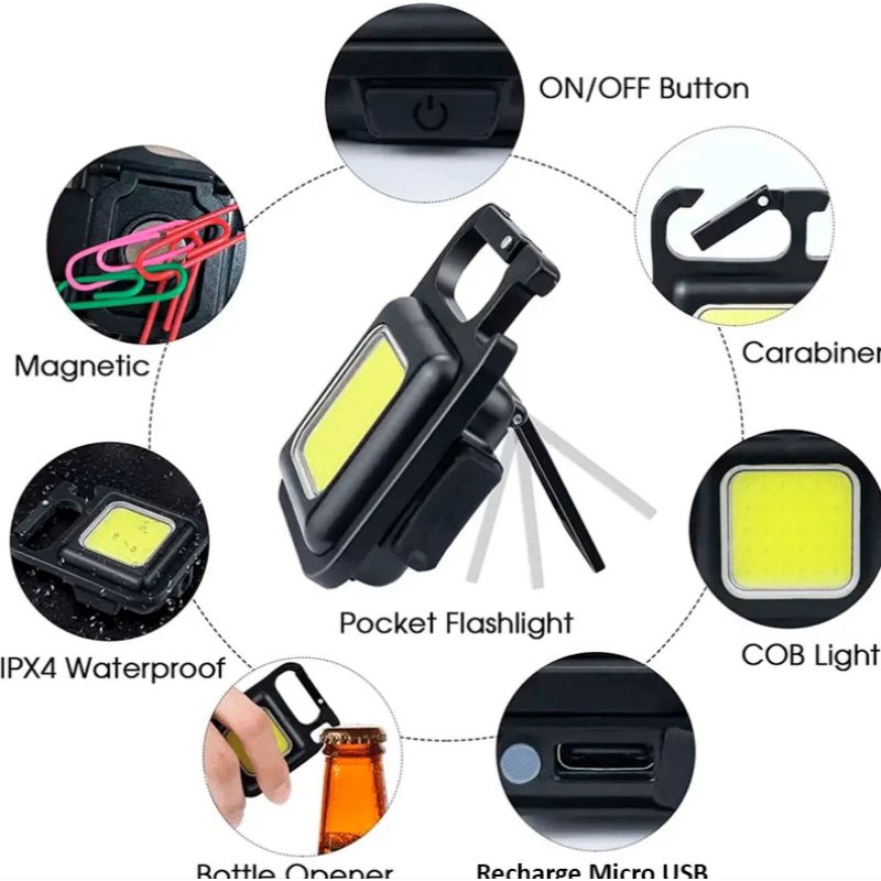 Gantungan Kunci Led / Senter Mini Outdoor / Gantungan kunci Lampu