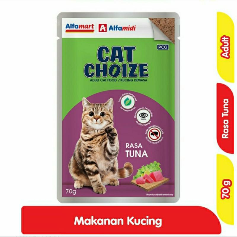 Alfamart Makanan Kucing Kering Tuna 70 g