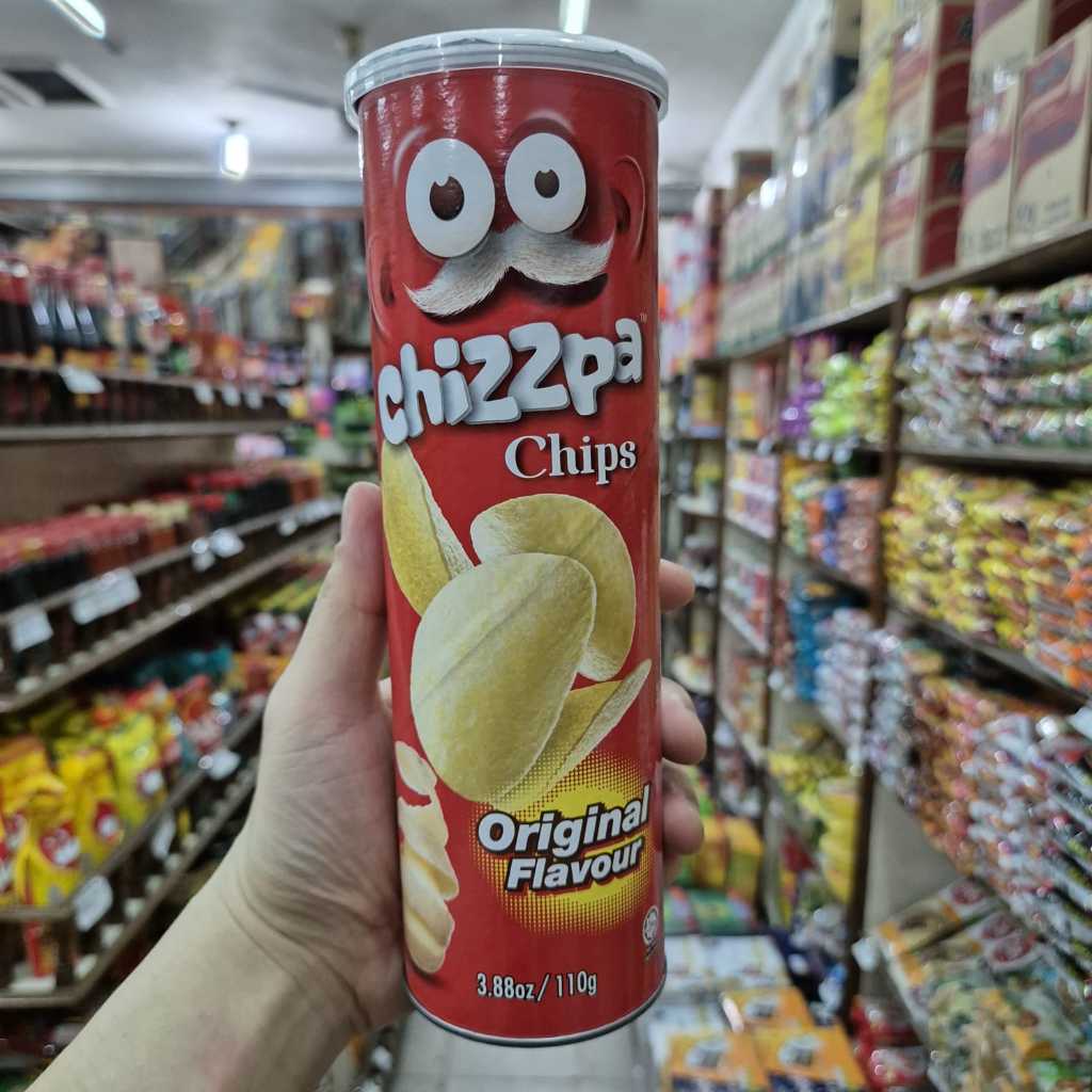 

POTATO CRIPS PRINGLES CHIZZPA CHIPS ORIGINAL / SOUR CREAM & ONION / HOT & SPICY / CHEESE 110g