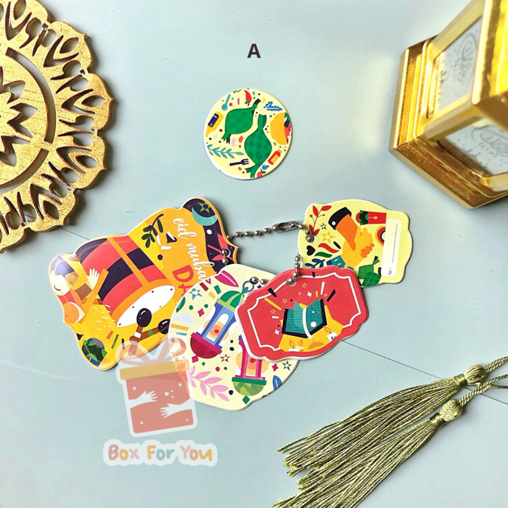 

Hang Tag - Idul Fitri Lebaran Set (isi 5pcs)