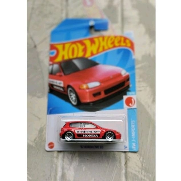 Hotwheels 92 Honda Civic EG